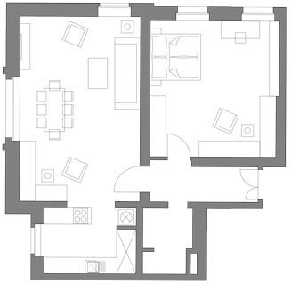 Wohnungsgrundriss